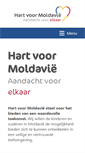 Mobile Screenshot of hartvoormoldavie.nl